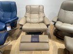 Stressless Large Mayfair With Powered Legrest And Back  - EX DISPLAY