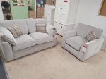 Buoyant Lorna 2 Seater Sofa & Chair - Ex Display