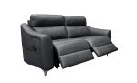 G Plan Monza Three Seater Double Manual Recliner Sofa