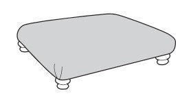 Buoyant Dumpling Footstool