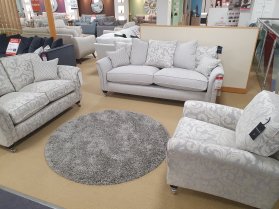 Parker Knoll Devonshire Grande Sofa & 2 Seater Sofa & Chair - Ex Display