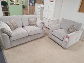 Buoyant Lorna 2 Seater Sofa & Chair - Ex Display