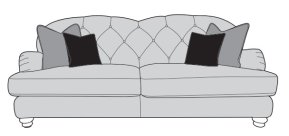 Buoyant Dumpling 4 Seater Sofa