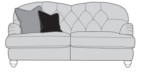 Buoyant Dumpling 2 Seater Sofa