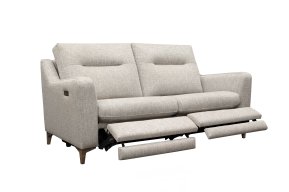 G Plan Austen Large Sofa with Double Power Footrest