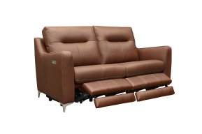 G Plan Austen Small Sofa with Double Power Footrest