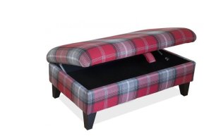 Alstons Olly Legged Ottoman