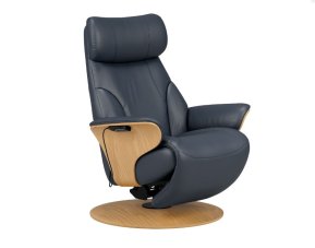 Stressless Adam (Wood) Power Recliner Chair (Disc Base)